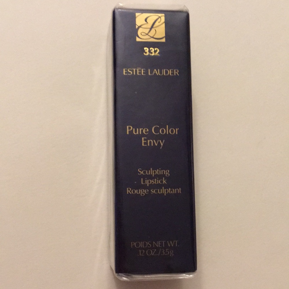 Estee Lauder lipstick, brand new, dark red